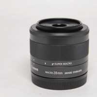 Used Canon EF-M 28mm f/3.5 Macro IS STM Lens