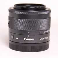 Used Canon EF-M 28mm f/3.5 Macro IS STM Lens