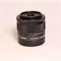 Used Canon EF-M 28mm f/3.5 Macro IS STM Lens