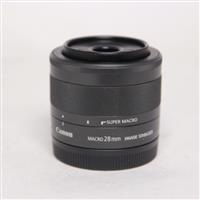 Used Canon EF-M 28mm f/3.5 Macro IS STM Lens