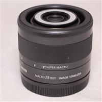 Used Canon EF-M 28mm f/3.5 Macro IS STM Lens