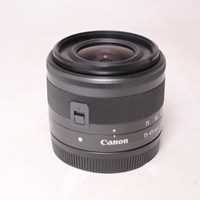 Used Canon EF-M 15-45mm f/3.5-6.3 IS STM Zoom Lens Graphite