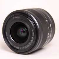 Used Canon EF-M 15-45mm f/3.5-6.3 IS STM Zoom Lens Graphite