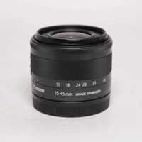 Used Canon EF-M 15-45mm f/3.5-6.3 IS STM Zoom Lens Graphite