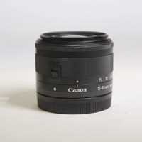 Used Canon EF-M 15-45mm f/3.5-6.3 IS STM Zoom Lens Graphite