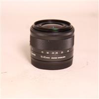 Used Canon EF-M 15-45mm f/3.5-6.3 IS STM Zoom Lens Graphite