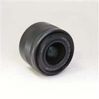Used Canon EF-M 15-45mm f/3.5-6.3 IS STM Zoom Lens Graphite