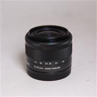 Used Canon EF-M 15-45mm f/3.5-6.3 IS STM Zoom Lens Graphite