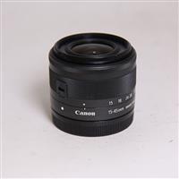 Used Canon EF-M 15-45mm f/3.5-6.3 IS STM Zoom Lens Graphite