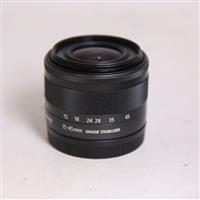 Used Canon EF-M 15-45mm f/3.5-6.3 IS STM Zoom Lens Graphite