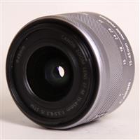 Used Canon EF-M 15-45mm f/3.5-6.3 IS STM Zoom Lens Silver