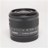 Used Canon EF-M 15-45mm f/3.5-6.3 IS STM Zoom Lens