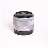 Used Canon EF-M 15-45mm f/3.5-6.3 IS STM Zoom Lens Silver