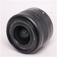Used Canon EF-M 15-45mm f/3.5-6.3 IS STM Zoom Lens Silver