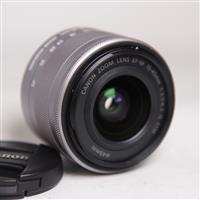 Used Canon EF-M 15-45mm f/3.5-6.3 IS STM Zoom Lens Silver