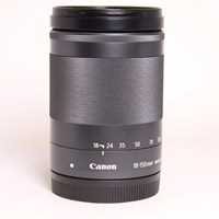 Used Canon EF-M 18-150mm f/3.5-6.3 IS STM Zoom Lens Black