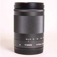 Used Canon EF-M 18-150mm f/3.5-6.3 IS STM Zoom Lens Black