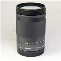 Used Canon EF-M 18-150mm f/3.5-6.3 IS STM Zoom Lens Black