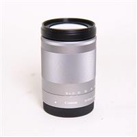 Used Canon EF-M 18-150mm f/3.5-6.3 IS STM Zoom Lens Silver
