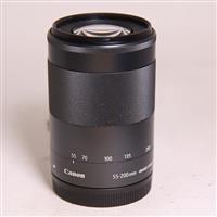 Used Canon EF-M 55-200mm f/4.5-6.3 IS STM Zoom Lens