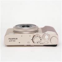 Used Fujifilm XF10 Compact Camera Champagne Gold