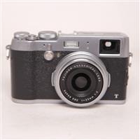 Used Fujifilm X100T Digital Compact Camera - Silver