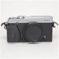 Used Fujifilm X-E1 - Two Tone Silver