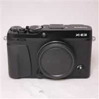 Used Fujifilm X-E3 Mirrorless Camera Body Black