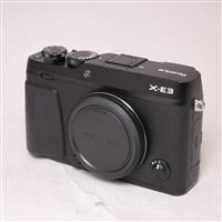 Used Fujifilm X-E3 Mirrorless Camera Body Black