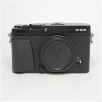 Used Fujifilm X-E3 Mirrorless Camera Body Black