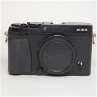 Used Fujifilm X-E3 Mirrorless Camera Body Black
