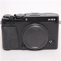 Used Fujifilm X-E3 Mirrorless Camera Body Black