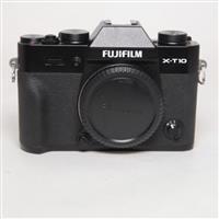 Used Fujifilm X-T10 Body Only Black Mirrorless Camera