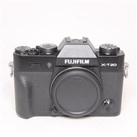 Used Fujifilm X-T20 Mirrorless Digital Camera Body Black