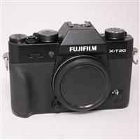 Used Fujifilm X-T20 Mirrorless Digital Camera Body Black