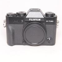 Used Fujifilm X-T20 Mirrorless Digital Camera Body Black
