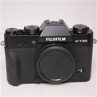Used Fujifilm X-T20 Mirrorless Digital Camera Body Black