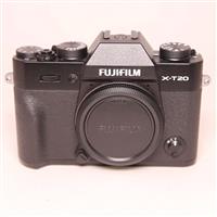 Used Fujifilm X-T20 Mirrorless Digital Camera Body Black