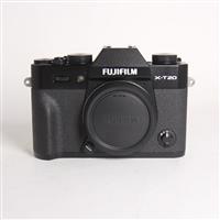 Used Fujifilm X-T20 Mirrorless Digital Camera Body Black