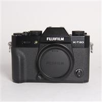 Used Fujifilm X-T20 Mirrorless Digital Camera Body Black