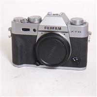 Used Fujifilm X-T10 Body Only Silver Mirrorless Camera