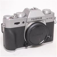 Used Fujifilm X-T10 Body Only Silver Mirrorless Camera