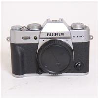 Used Fujifilm X-T20 Mirrorless Digital Camera Body Silver