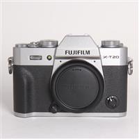 Used Fujifilm X-T20 Mirrorless Digital Camera Body Silver