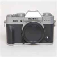 Used Fujifilm X-T20 Mirrorless Digital Camera Body Silver