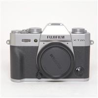 Used Fujifilm X-T20 Mirrorless Digital Camera Body Silver
