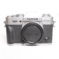 Used Fujifilm X-T20 Mirrorless Digital Camera Body Silver