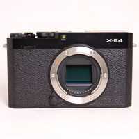 Used Fujifilm X-E4 Mirrorless Digital Camera Body Black