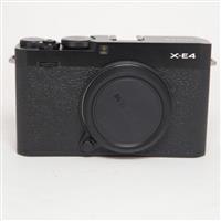 Used Fujifilm X-E4 Mirrorless Digital Camera Body Black