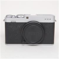 Used Fujifilm X-E4 Mirrorless Digital Camera Body Black